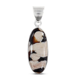 Women's Pendant Set Peanut Wood Jasper Earring Pendant