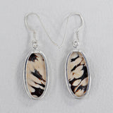 Women's Pendant Set Peanut Wood Jasper Earring Pendant