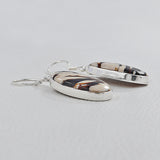 Women's Pendant Set Peanut Wood Jasper Earring Pendant