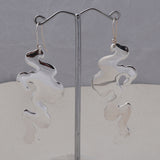 Plain 925 Sterling Silver Earring