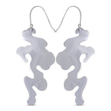 Plain 925 Sterling Silver Earring