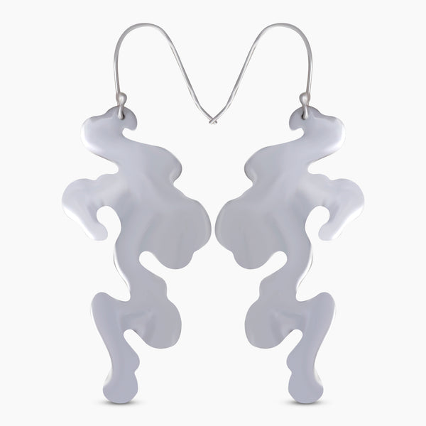 Plain 925 Sterling Silver Earring