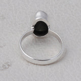 Coconut Druse Ring 925 Solid Silver Handmade Ring