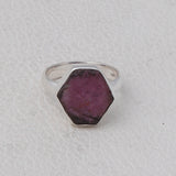 Ruby Gemstone 925 Sterling Silver Ring