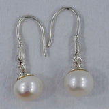 Pearl Silver Earrings