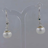 Pearl Silver Earrings