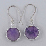 Amethyst Silver Earrings