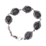 Sonora Dendritic Opal Bracelet-925 Solid Silver Bracelet