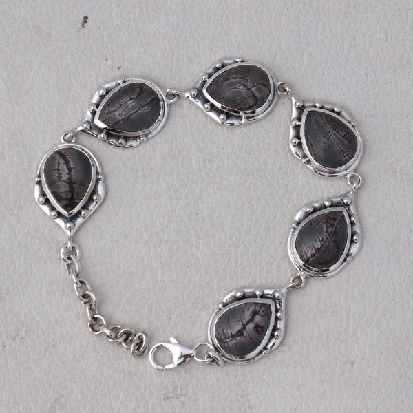 Sonora Dendritic Opal Silver Bracelets