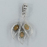 Ethiopian Opal 925 Silver Pendant