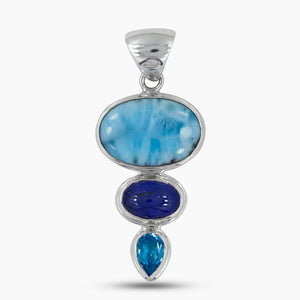 925 Sterling Silver Black Onyx Pendants