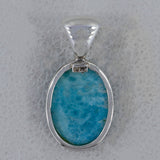 925 Sterling Silver Larimar Pendants