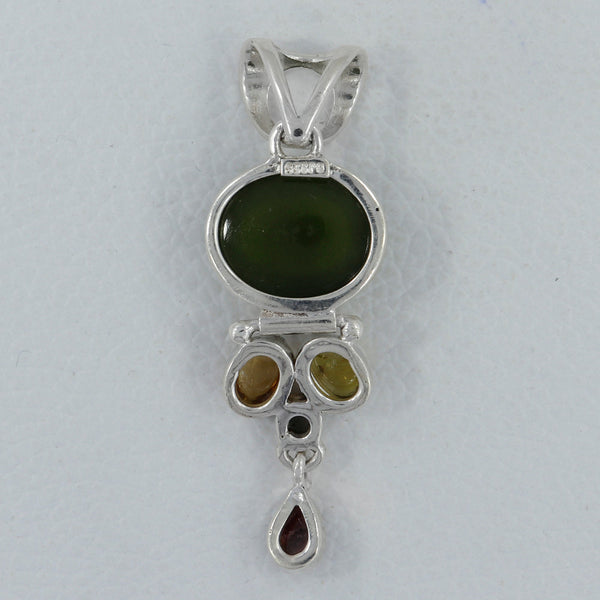 925 Sterling Silver Idocrase Pendants
