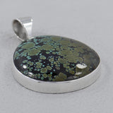 Tibetan Turquoise 925 Sterling Silver Pendant