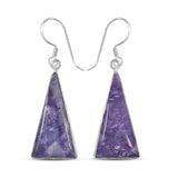 Morado Opal Gemstone Silver Pendant Set