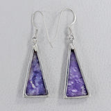 Morado Opal Gemstone Silver Pendant Set