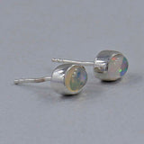 Larimar Studs Silver Earring