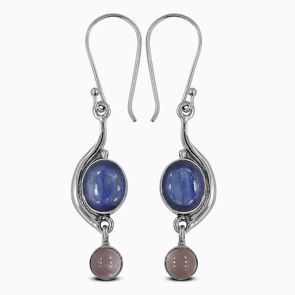 Kyanite Silver Earrings