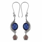 Kyanite Silver Earrings