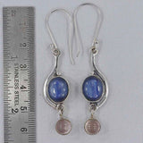 Kyanite Silver Earrings