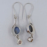 Kyanite Silver Earrings