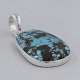 Tibetan Turquoise 925 Sterling Silver Pendant