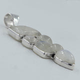 925 Silver Rainbow Moonstone Pendant