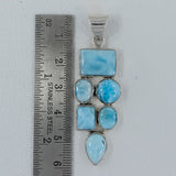 Rainbow Moonstone 925 Silver Pendant