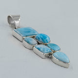 Rainbow Moonstone 925 Silver Pendant