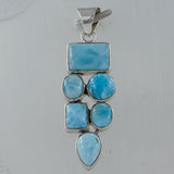 Rainbow Moonstone 925 Silver Pendant