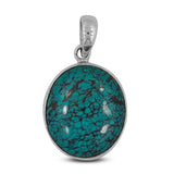 Turquoise Silver Pendant