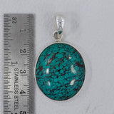 Turquoise Silver Pendant