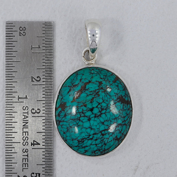 Tibetan Turquoise Silver Pendants
