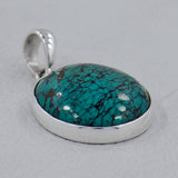 Turquoise Silver Pendant