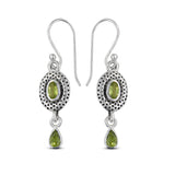 Peridot Silver Pendant Set at Best Price