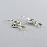 Peridot Silver Pendant Set at Best Price