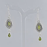 Peridot Silver Pendant Set at Best Price