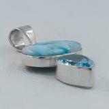 Larimar 925 Silver Pendant