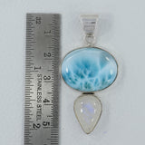 Larimar 925 Silver Pendant