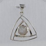 Rainbow Moonstone Pendant