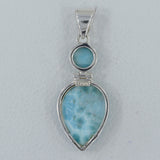 Larimar 925 Silver Pendant