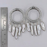 Pearl Silver Earrings