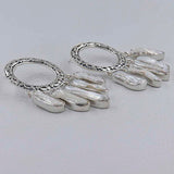 Pearl Silver Earrings