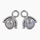 Pearl Silver Studs Earrings