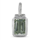 925 Sterling Silver Crystal Pendant