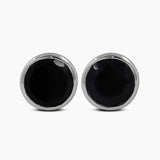Mystic Quartz Silver Studs Earrings