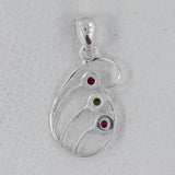 Tourmaline 925 Sterling Silver Pendant