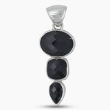 925 Sterling Silver Black Onyx Pendants