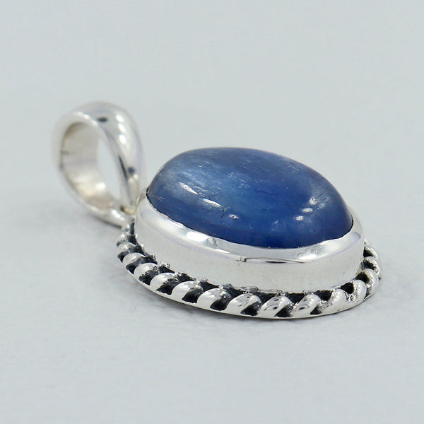 925 Silver Blue Kyanite Pendants