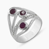 925 Sterling Silver Peridot Rings